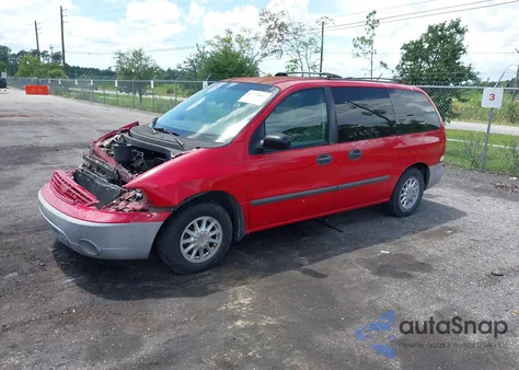 2001 Ford Windstar Lx z USA, uszkodzony, nr VIN 2FMZA51451BC18210